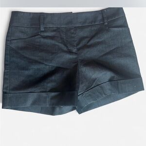 Express Black Jean Shorts Sleek Design